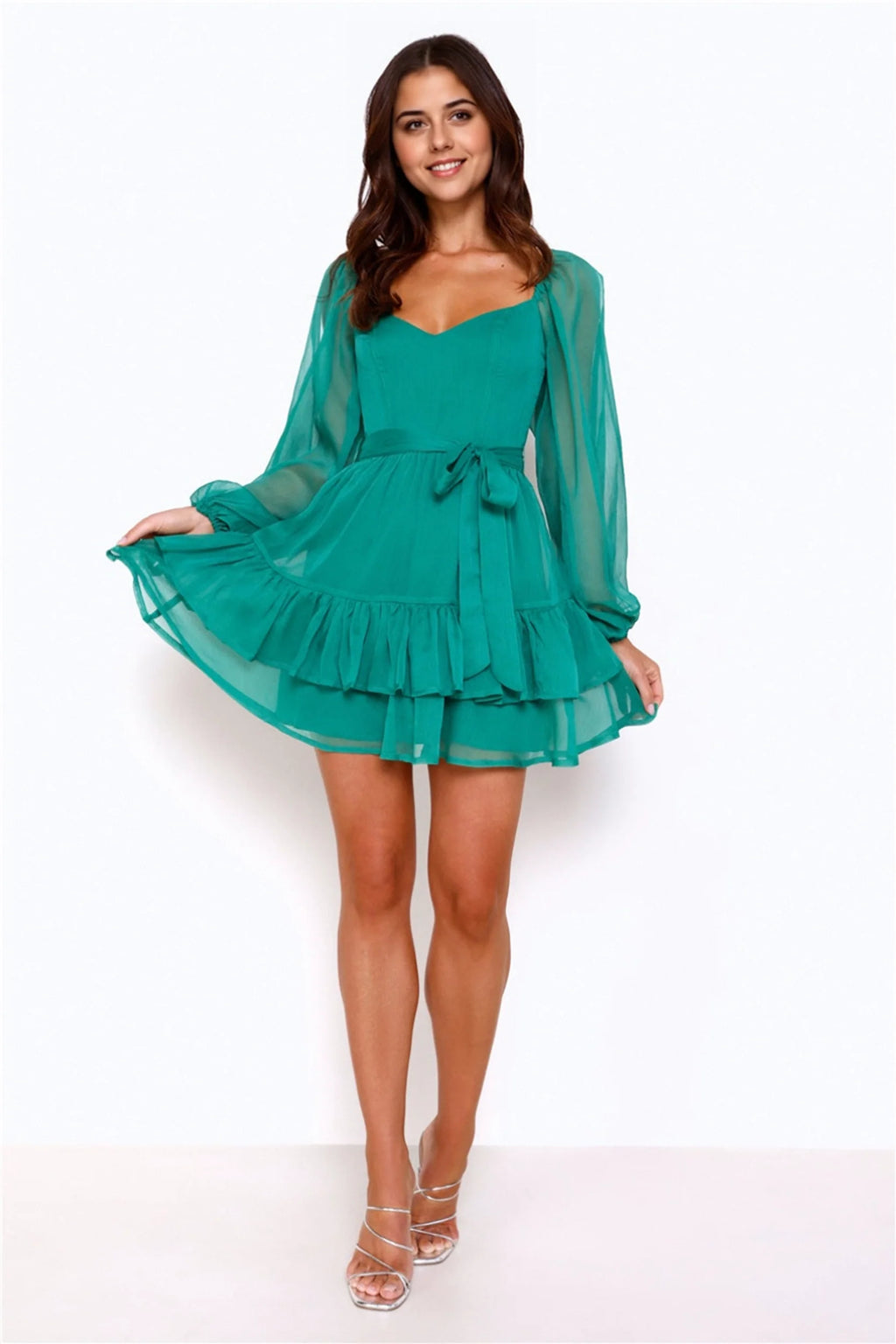 Daydream Fiesta Long Sleeve Mini Dress